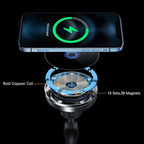 15W Magnetic Wireless Car Charger CD Slot Mount for iPhone 13/13 Pro/13 Pro Max/13 mini/12/12 Pro/12 Pro Max,Powerful Suction Auto-Alignment Mag-Safe Car Mount, Compatible with Mag-Safe Cases