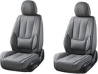 Coverado Seat Covers, Car Seat Covers Front Seats, Car Seat Cover, Car Seat Protector Waterproof, Car Seat Cushion Nappa Leat