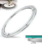 Heavy Duty Lazy Susan Turntable Bearing 12 Inch, 500lbs Capacity Rotating Swivel Plate for Round Table, Heavy Duty Swivel Bas