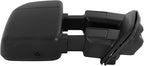 Garage-Pro Tow Mirrors Passenger Side Mirror Replacement For Ford F-150 2018-2020 Manual Fold Without Signal Light, Blind Spot Monitor, Puddle Lamp & Auto-Dimming, Textured From 02/26/18