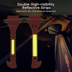 Car Safety Hammer 4 Pack, Window Glass Breaker and Seat Belt Cutter, 2-in-1 Emergency Auto Car Escape Tool, Life Rescue Tools