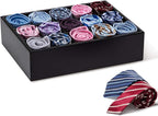 GOBAM Bamboo Closet Drawer Organizer, 15 Compartments - Drawer Divider & Storage Box for Ties, Bras, Briefs, Socks & Jewelry 