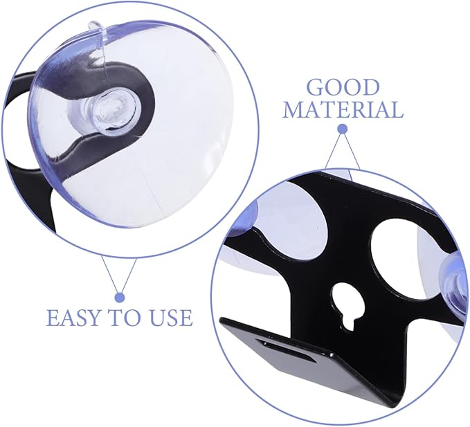 BESTOYARD Car Windshield Suction Cup Mount for Dashboard Camera with Adjustable Cradle Bracket Stable Suction Cup Holder for Vehicle Navigation Systems