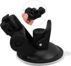 TEHAUX 2Pcs Dash Cam Holder with Suction Cup Design Clip Mount for Dash Cameras Navigators and Digital Cameras Secure Attachment for Car Dashboard