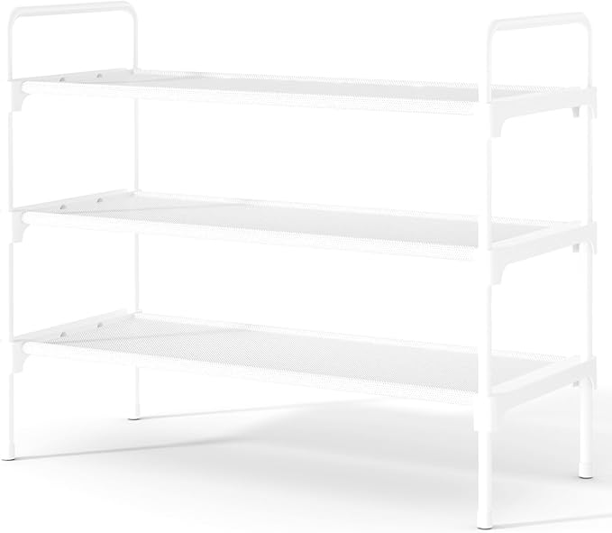 Kitsure Shoe Rack for Closet, Sturdy and Long-Lasting Shoe Shelf, Shoe Rack for Entryway, Personalized DIY Shoe Organizer, Sh