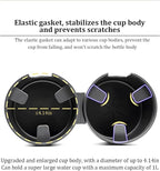 Car Cup Holder Expander, 2 in 1 Multifunctional Vehicle Dual Water Bottle Holder Adapter Extender with Adjustable Base, Autom