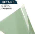 Motoforti Nano Ceramic Car Window Tint Film VLT 60% IRR 70% UVR 45% Green 5ft x 30inch Privacy Film 2mil PET 1 Pc