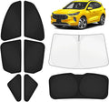 KUST Car Window Shades for Ford Escape 2020-2025 2026 Windshield Sun Shade Side Window Cover UV Block Privacy Protection Accessories for Camping Blackout Rear Back Full Set 8PCS