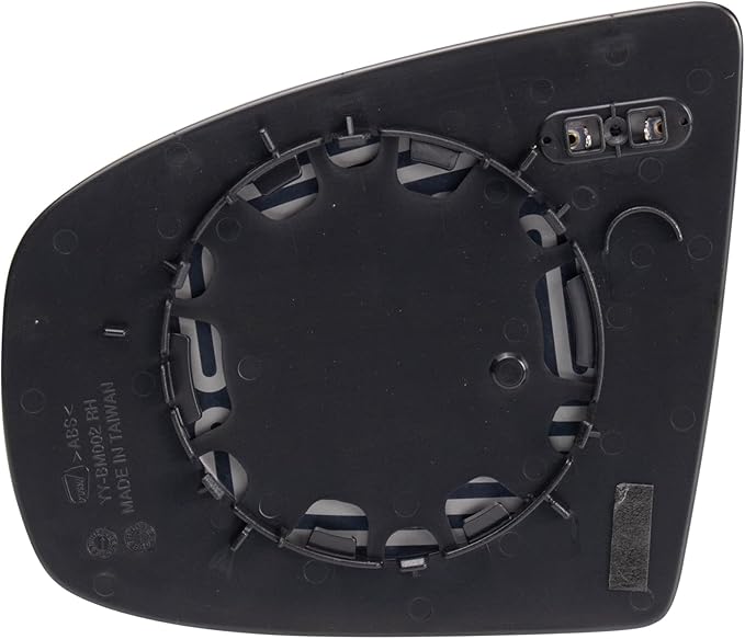 TRQ Passenger Side Mirror Glass Heated Convex For Factory Equipped Mirrors Compatible with 2007-2013 BMW X5 2008-2014 X6