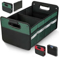Car Trunk Organizer, Car Storage Organizer, Collapsible Multi Compartment for Car, Suv, Sedan, Truck, 100L, Extra Larger
