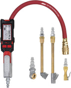 Milton Precision Digital Tire Pressure Gauge S-580ekit, Made In USA Most Accurate Inflator Gauge Available, Perfect for Professional Technicians, Easy to Read Display, 0-160 PSI Pressure Range, Red