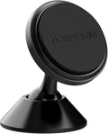 Rokform - Adjustable Magnetic Car Mount, 360 Degree Swivel with 3M VHB Tape, Cell Phone Holder, Aluminum Dashboard Phone Mount Stand for Truck Car & Van (Black)