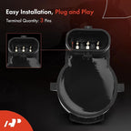 A-Premium Reverse Backup Parking Assist Sensor Compatible with Select BMW & Mini & Porsche Models - X5 2014-2015, Cooper 2002