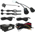 Kit 2pcs Car Blind Spot Radars Detection BSD Warning Light Sensor Change Lane Driving Assistance Car Rear Sensors