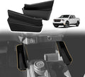 Muslogy for 2022 2023 2024 2025 2026 Maverick Center Console Shifter Storage Box ABS Material Console Side Organizer Left & Right 2PCS Set Compatible with Ford Maverick 2022-2026