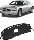 FIILINES Dash Cover for Dodge Charger 2008-2010, Dashboard Mat Cover Accessories Dash Mat Sunshade Nonslip Mesh Protector No 