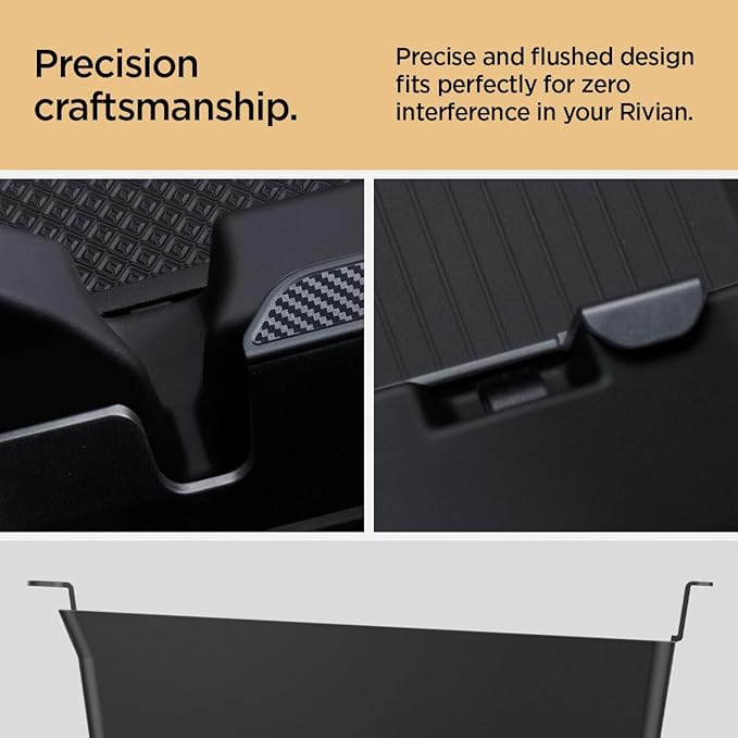 Spigen Console Organizer Tray for Rivian R1T and R1S 2026 2025 2024 2023 2022