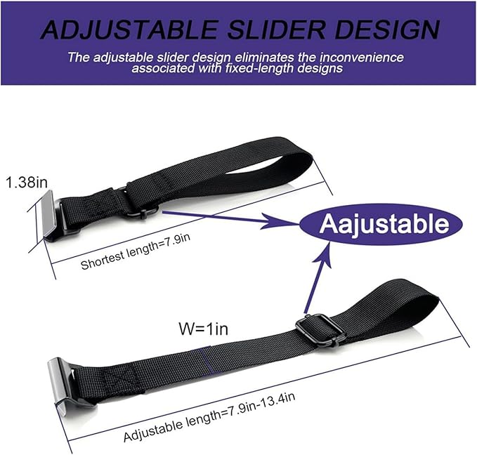 Car Rooftop Cargo Tie Down Hook Straps,Adjustable Roof Cargo Carrier Straps for Car Roof Bag,No Roof Rack Required,6Pcs
