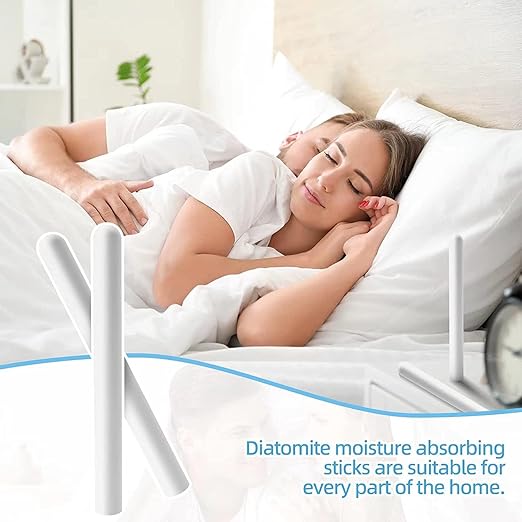 Diatom Drying Sticks for Toys - LUCHOI Moisture Absorbing Drying Rod, Reusable Water Absorption Desiccant Stick for Dolls,