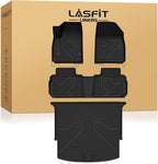 LASFIT Floor Mats & Cargo Liner for Chevrolet Chevy Blazer 2019-2026 (Gas Only), All Weather TPE Custom Fit Floor Mats for Cars (Not Fit Optional Cargo Management System), Car Mats Full Set, Black
