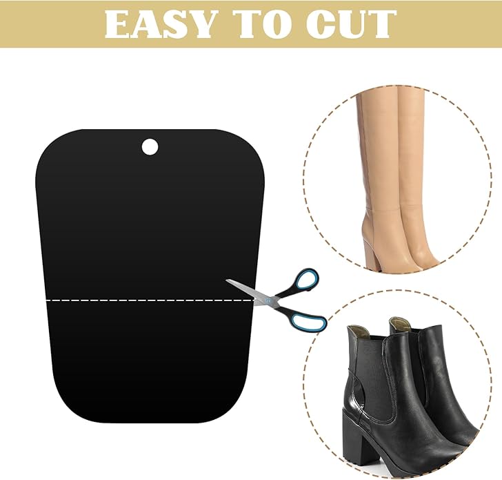 8Pcs Boot Shapers for Tall Boots, Boot Inserts Holders Support for Women