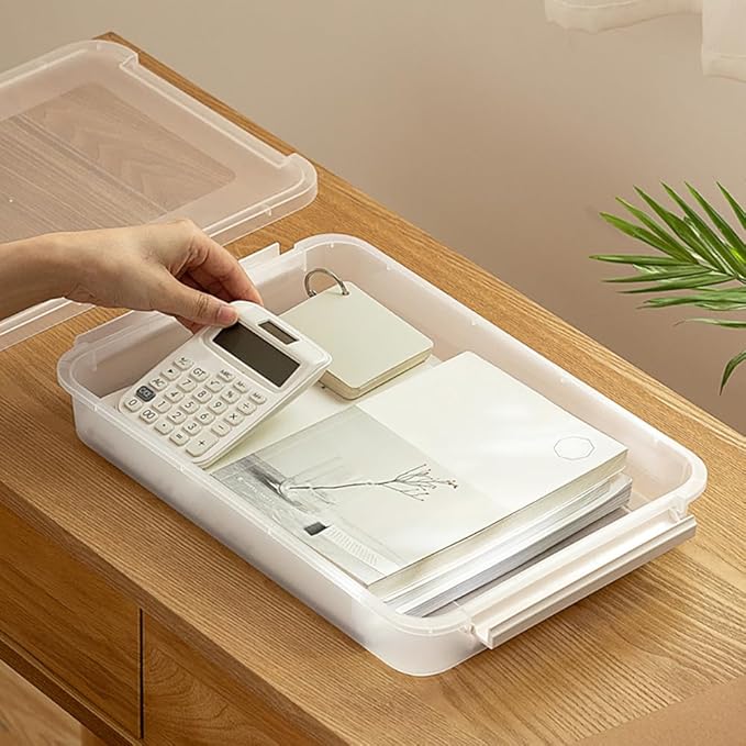 Poeland Portable Project Case File Document Storage Organizer 2 Pack