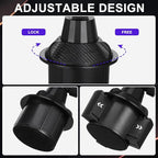 CALLARON Car Cup Holder Tray - Car Trays for Eating, 3-in-1 Adjustable Swivel CAR Food Tray, Universal Vehicle Cup Holder Exp