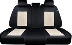 FLORICH Rear Automotive Seat Covers Leather Car Seat Covers Waterproof Back Seat Cover Universal Seat Cushion Protector for M