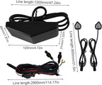 Blind Spots Monitoring System – compact elegant versatile portable sturdy, 65.62ft Range Detection, Warning Light Universal V
