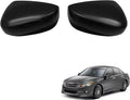 munirater 2Pcs Front Driver Side and Passenger Side Rearview Mirror Cover Cap Replacement for 2008-2012 Accord