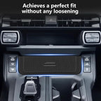 Silicone Drawer Style Central Console Storage Box for Toyota RAV4 2026 XSE SE Limited, Center Console Organizer Tray for RAV4