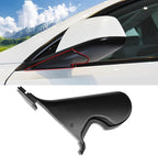 Jaronx Compatible with Tesla Model Y Mirror Holder Lower Cover 2018-2024, Left Driver Side Rearview Mirror Bracket Bottom Base Cover Replacement for Tesla Model Y Accessories 8202108