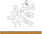 TOYOTA 72057-0E010-E0 Seat Lock Control Lever Sub Assembly