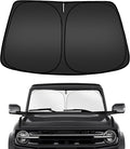 ARISMOTOR Windshield Sun Shade for Ford Bronco Sport 2021-2025 2026, Custom Fit Foldable Front Window Sunshade Sun Visor Protector, Block UV Rays Keep Your Car Cooler