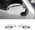 RAZPOY Rearview Mirror Cover Side Mirror Shell Trim Compatible with Chevy Silverado & Suburban & Tahoe & GMC-Yukon & GMC-Sierra & Cadillac Escalade 2007-2013, Chrome
