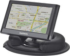 Portable Weighted Dash Mount Holder for Tomtom Garmin GPS Devices, Black Bean Bag Anti-Slip Dashboard Mount for Car