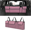 BELOMI Car Trunk Organizer, Auto Waterproof Sturdy Backseat Hanging Large Storage Collapsible Cargo Bag with Anti-Slip