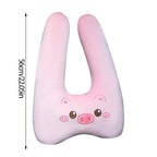 Generic Car Seat Belt Pillow and Adjuster Kit for Kids, Travel Pillow Headrest Neck Support Cushion Seatbelt Cover and Safety Strap Protection Pad for Body Protector Rest (Dino)