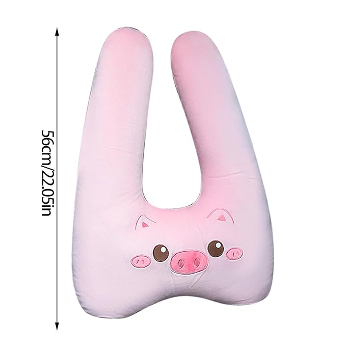 Generic Car Seat Belt Pillow and Adjuster Kit for Kids, Travel Pillow Headrest Neck Support Cushion Seatbelt Cover and Safety Strap Protection Pad for Body Protector Rest (Dino)