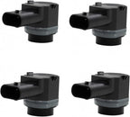 TRQ Parking Assist Sensor Direct Fit 4pc Kit Set for Audi Volvo Hyundai Volkswagen