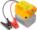 Jumper Cables with Adapter for DeWalt 20V Battery Jump Car Starter,12V Portable Car Starter,with 11AWG Jump kit Cable for Automotive Booster Cable Adapter(Battery not Included)