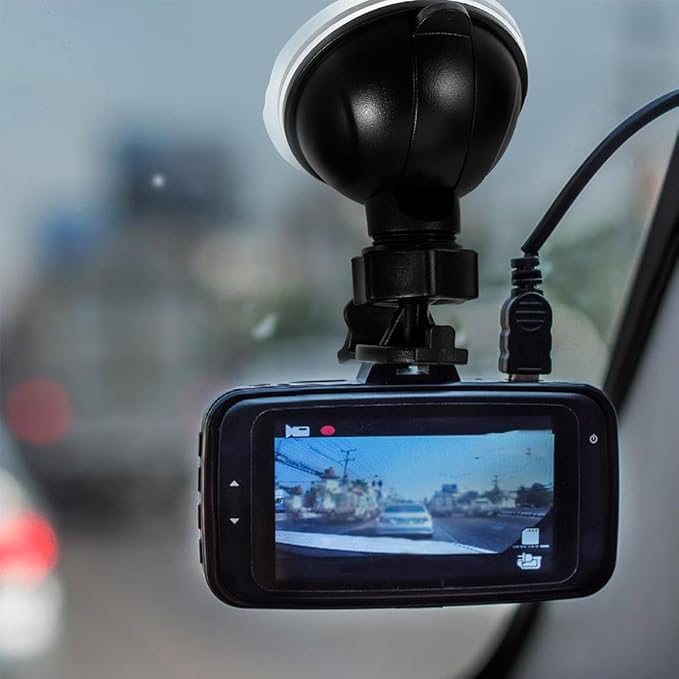 2pcs Cup Dash Cam Mount Holder Easy to Install Stable Support for Windshield Dashboard Use Single Screw Design for Effortless Attachment and Detachment