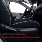 EKR Rav4 Seat Covers Custom Fit for Toyota Rav4 (Hybrid) LE/XLE Premium 2026,Waterproof Leather Car Seat Cover Full Set for S