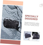 Alipis 2pcs Car Rearview Mirror Covers Waterproof Snow Rain Protector Thickened Oxford Cloth for Winter Use Suitable for Vehicles