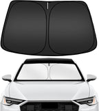 ARISMOTOR Windshield Sun Shade for Audi A6 2019-2025 2026, Custom Fit Foldable Front Window Sunshade Sun Visor Protector, Block UV Rays Keep Your Car Cooler