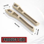 2PCS No Drop Seat Guard, Car Seat Gap Filler, Multi-Function Car Side Gap Filler for Prevent Items Falling, Universal Auto Blocker Between Seats Auto Organizer Accessories for Most Cars