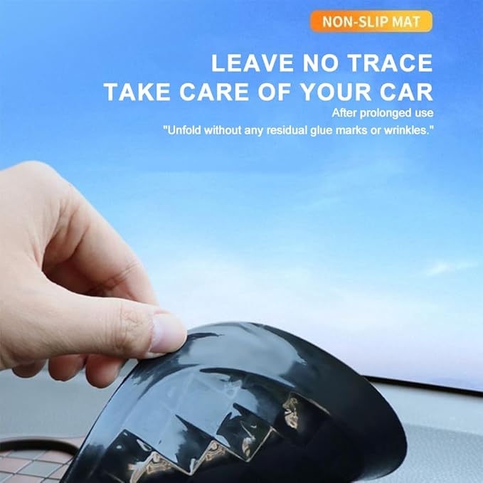 Multifunctional Car Dashboard Phone Holder Gery Car Anti Slip Mat Phone Holder for Sunglasses Storage Multi Function Interior
