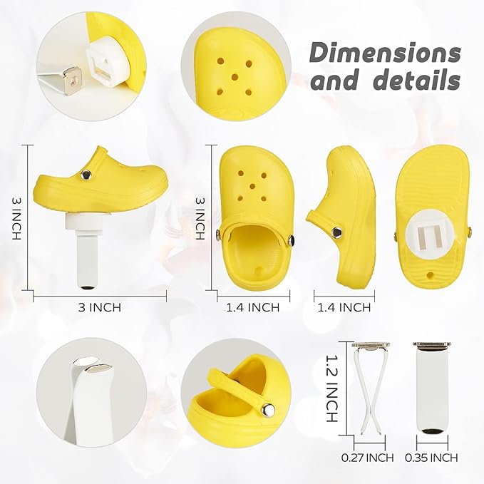 4 Pack Cute Shoe Air Vent Clips with 4PCS Refills Solid Car Air Freshener Air Conditioning Outlet Clips Car Dashboard Perfume