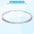 uxcell Aluminium Lazy Susan Turntable Bearing, 20 Inch Round Rotating Bearing Turntable Base for Kitchen Dining Table Base On