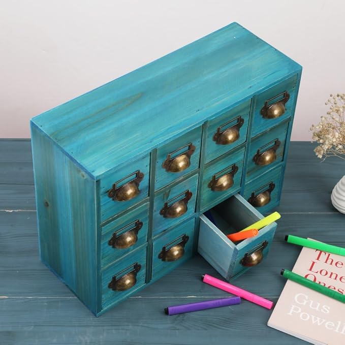 Apothecary Drawers Apothecary Cabinet with Drawers Card Catalog Cabinet Wooden Card Catalog Wooden Storage Box for Desktop Or